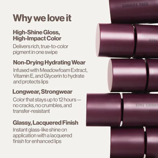Sunnies Face Staygloss [ลิปกลอสติดทนนาน]