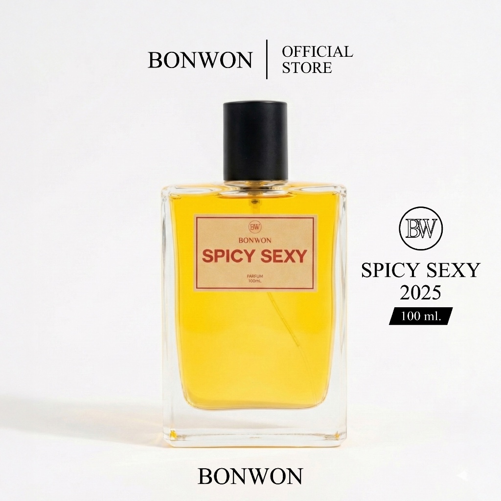 น้ำหอมSpicy Sexy 100mL - กลิ่นผู้หญิง หวาน คาราเมล น้ำผึ้ง 100ml