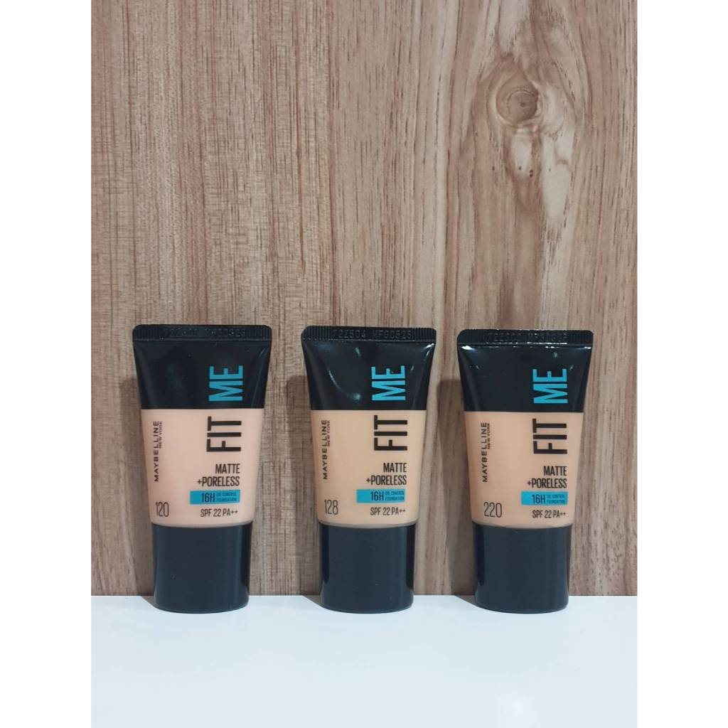 Maybelline New York FIT ME Matte & Poreless 16H Oil Control Foundation  SPF 22 PA++ 18ml