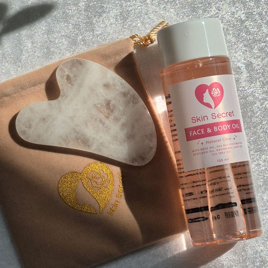 Milky Quartz Gua Sha กัวซา มิลกี้ ควอตซ์ เกรดคัดพิเศษ - รูปที่ 4