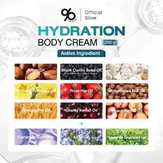 % PERCENTAGE HYDRATION BODY CREAM 250 G l บอดี้ครีม กลิ่นหอม บำรุงผิวกาย เติมน้ำ ผิวนุ่ม แข็งแรง