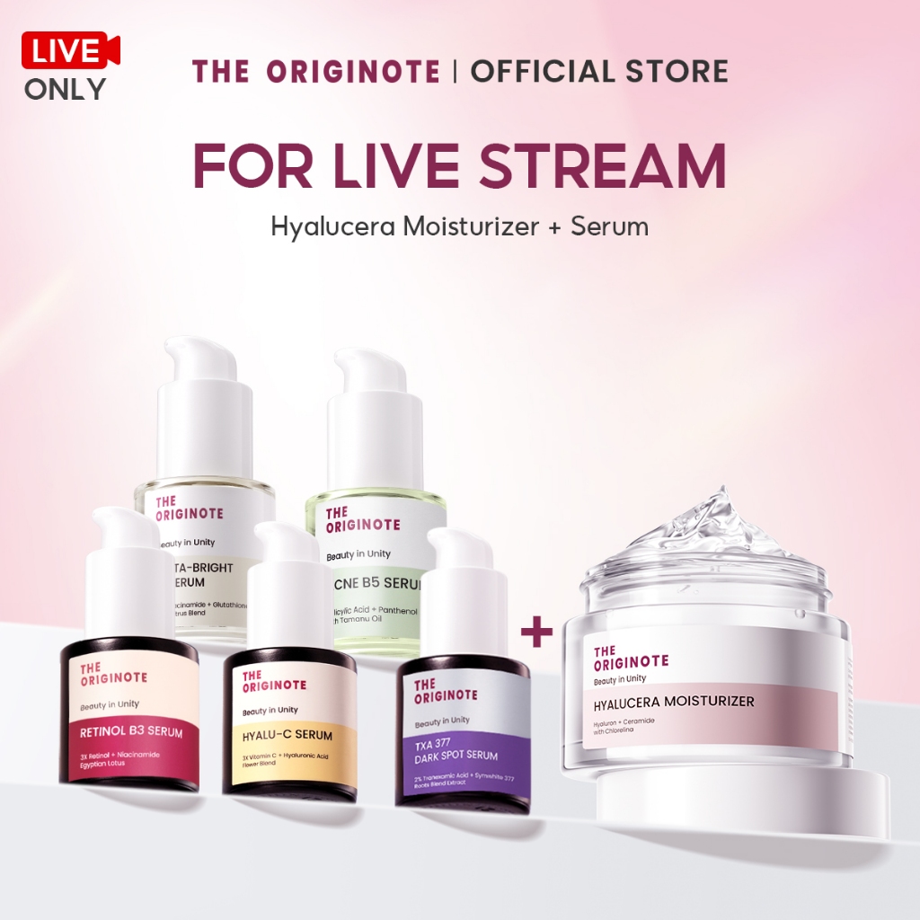 [Live Only] The Originote Moisturizer + Serum