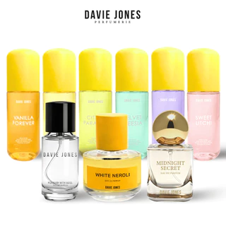 DAVIE JONES น้ำหอม Perfume และ Hair & Body Mist 18 กลิ่น ขนาด 30 ml. และ 100 ml.