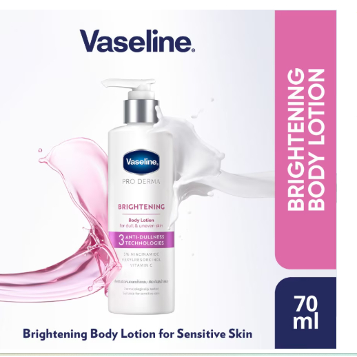 VASELINE Pro Derma 3 Bright Lotion 70ml