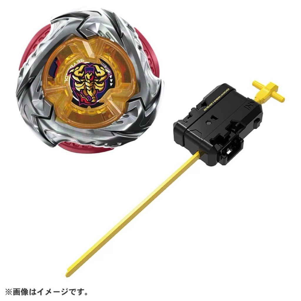 📍พร้อมส่งด่วนในไทย📍Lot🇯🇵ของแท้มีโค้ด Beyblade x UX-14 Stater Scorpio Spear 0-70 ❤️เก็บโค้ดส่วนลดได้ - รูปที่ 2
