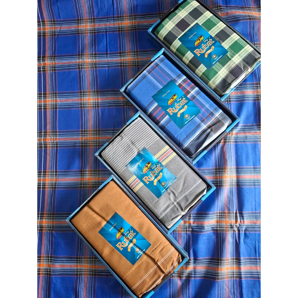 ผ้าโสร่งผู้ชาย ATLAS ผ้าถุงชายเย็บสำเร็จรูปพร้อมใส่