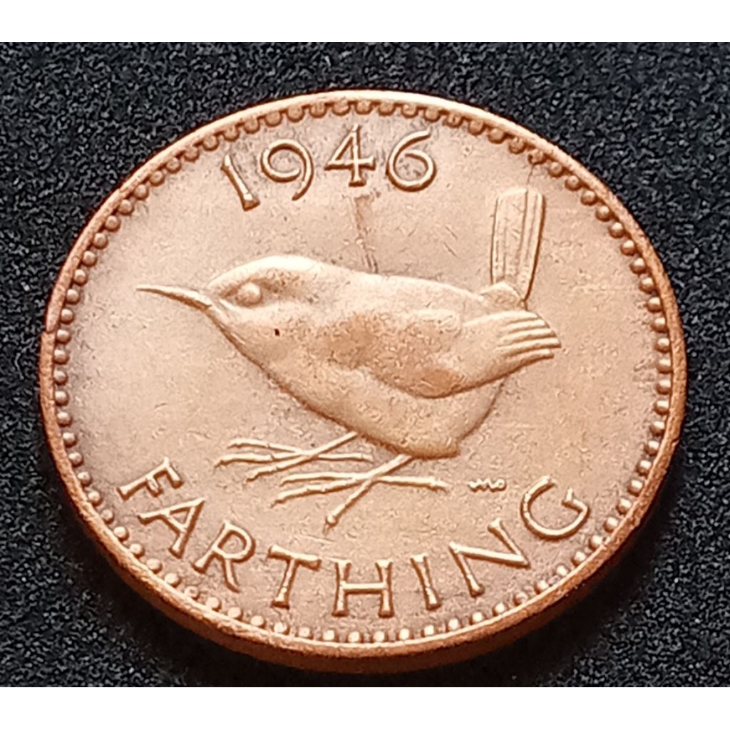 เหรียญอังกฤษ Farthing 1964 #71