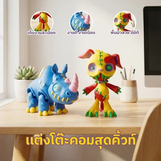ของเล่นน่ารักหลอน 🎃 ฟิกเกอร์ฮาโลวีน ฟิกเกอร์สะสม ของเล่นพิมพ์ 3 มิติ ของเล่นคิวท์ ของเล่นสยองน่ารัก