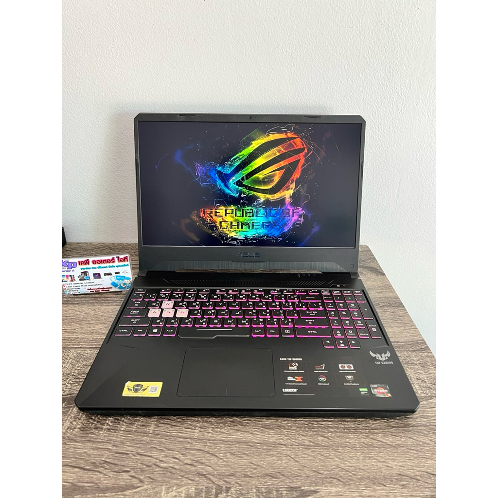 โน๊ตบุ๊คเกมส์มิ่ง ASUS Tuf จอ 120Hz