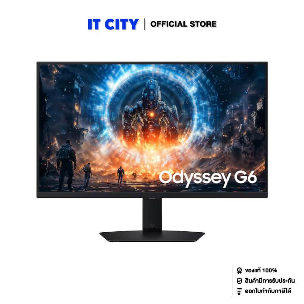 SAMSUNG Odyssey G60F Gaming Monitor LS27FG602EEXXT – 27″/2K/IPS/350Hz/1ms/G-Sync Compatible FreeSync/3Y*3 MNL-002383 – โปรปัง