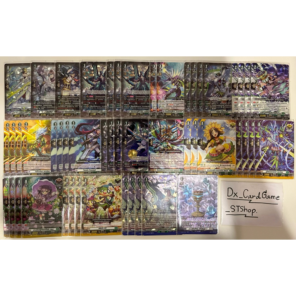 New❗️แวนการ์ด D เด็ค เมลสตอร์ม สโตยเคีย พร้อมเล่น D-CP08 D-BT07-2 D-BT06-2 Vanguard Will Dress