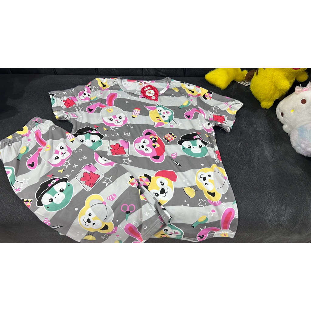 ชุดนอนฟรีไซส์S,M,Lใส่ได้สบายไม่ร้อนแบรนด์Beeผ้านุ่มเด้ง99฿