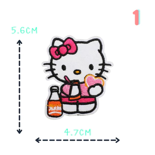 ตัวรีดติดเสื้อ ชุด C74 🐱 ลายแมวการ์ตูนยอดฮิตสุดน่ารัก ลายแมวสุดน่ารัก อาร์มติดเสื้อ