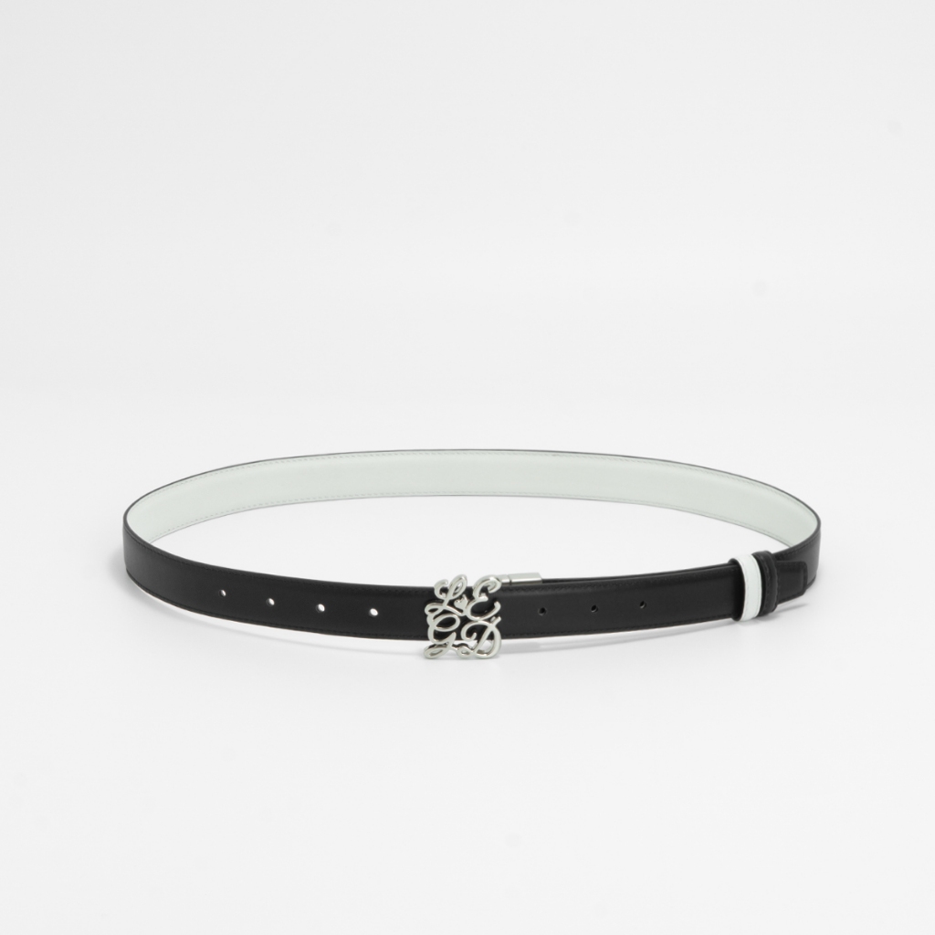 [ LoveGood ] Lawrence เข็มขัดหนังวัวแท้ ใช้ได้ 2 ด้านในเส้นเดียว หัวเข็มขัดเคลือบ Nickel-Free