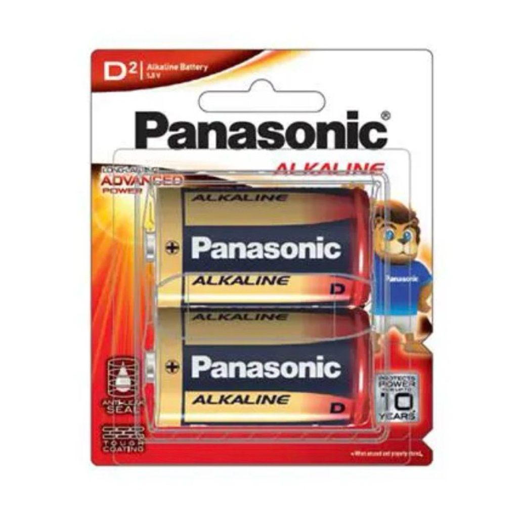 ถ่านอัลคาไลน์ รุ่น LR20T/2B D แพ็ค 2 ก้อน