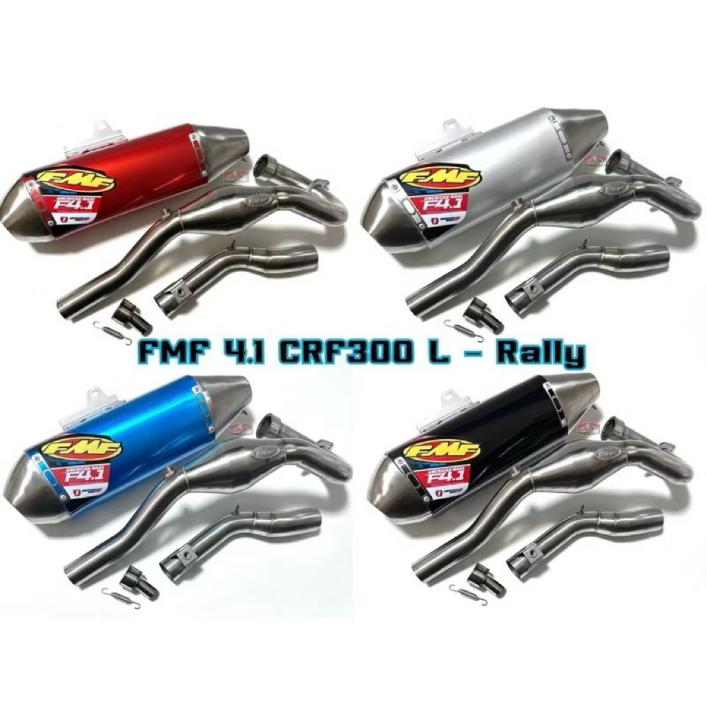 FMF 4.1 ท่อแต่ง ตรงรุ่น Crf 250 300 M L Rally / พร้อมส่งในไทย