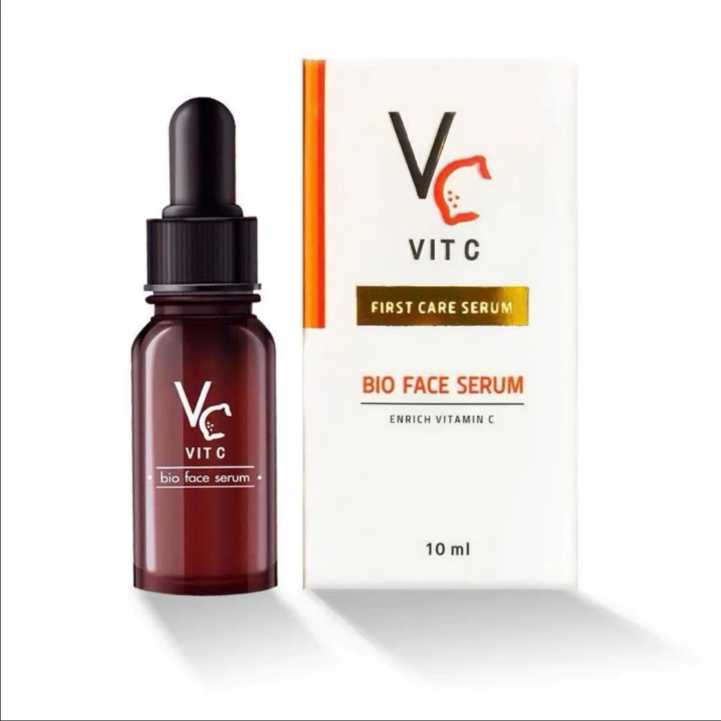 [ของแท้ โค้ดเยอะ ไลฟ์ลด50%]เซรั่มวิตซีรัชชา RATCHA Vit C Bio Face Serum วิตซี ไบโอ เฟส เซรั่ม 10 ml.