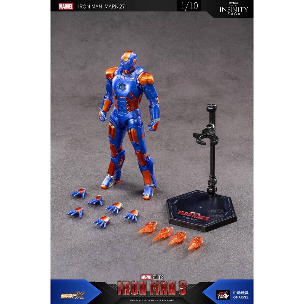 Zd toys 1/10 : IRON MAN MK27