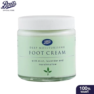 BOOTS FOOTCARE บู๊ทส์ ฟูตแคร์ ดีพ มอยส์เจอไรซิ่ง ฟุต ครีม 100 มล.