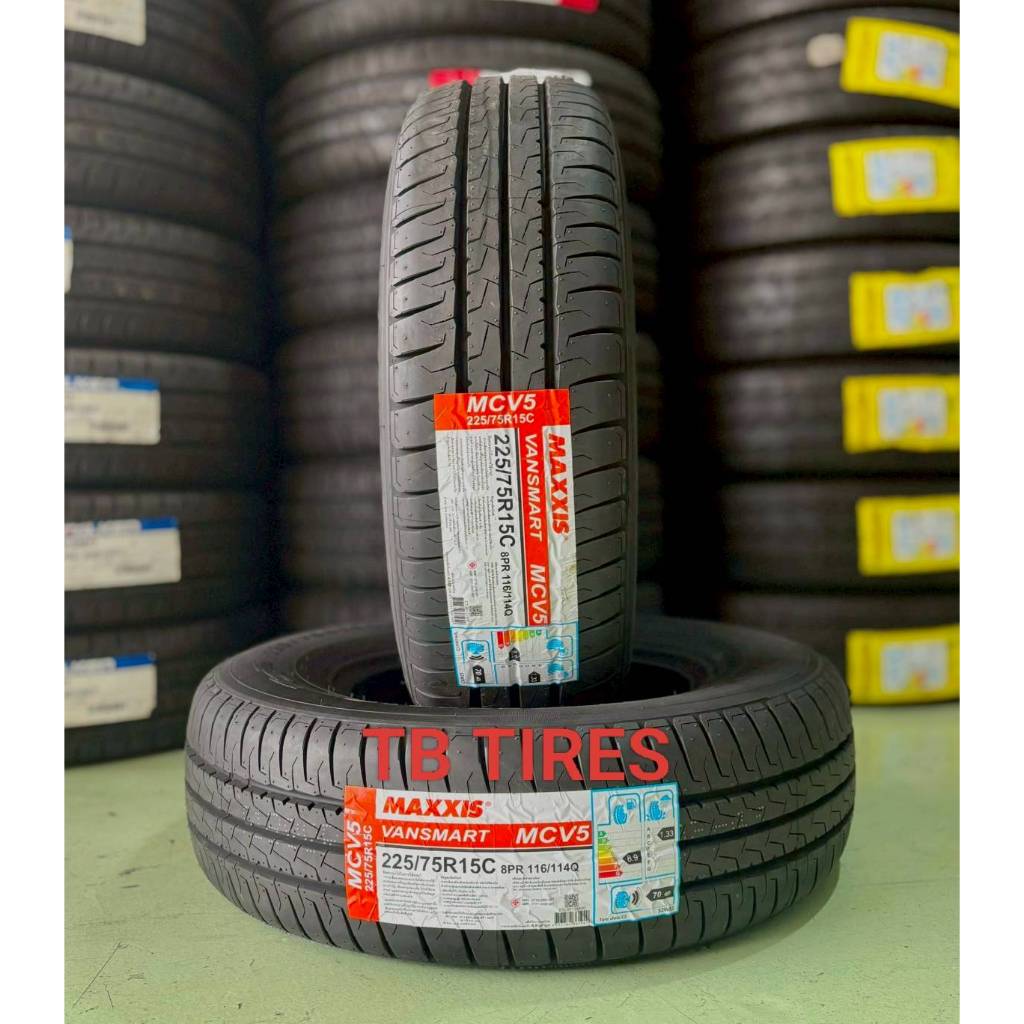 ยางรถยนต์ 225/75R15 MCV5 8PR // MAXXIS (ยางใหม่ปี 2025)