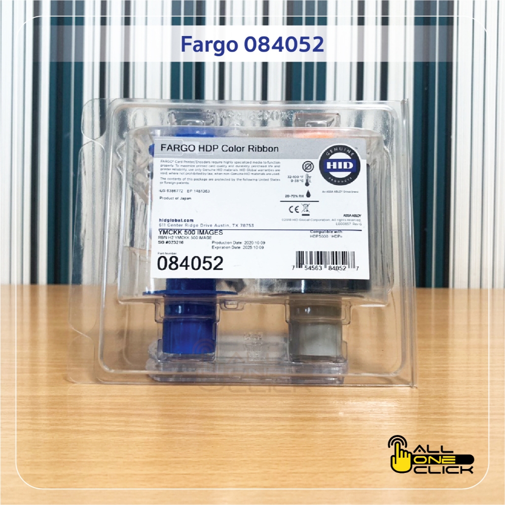 Fargo 084052 YMCK Ribbon for HDP