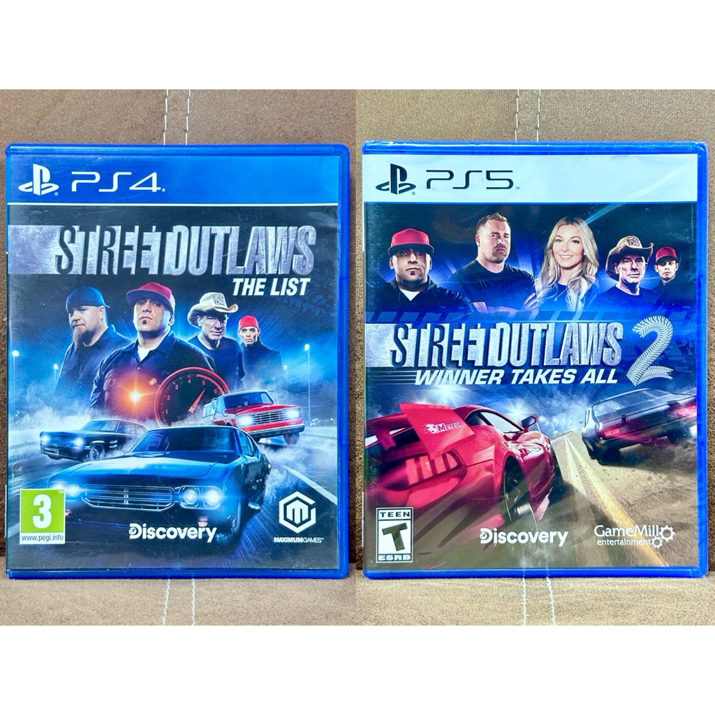 [Ps4/Ps5] Street Outlaws 1-2 [เล่นได้2คน][มือ1/มือ2]