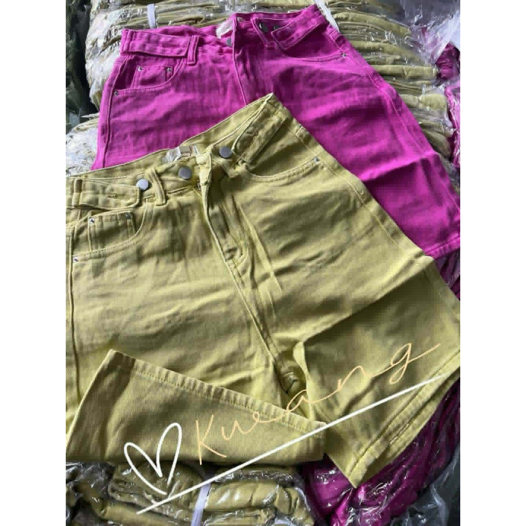 กางเกง ทรงขา 3 ส่วน งาน Kwang