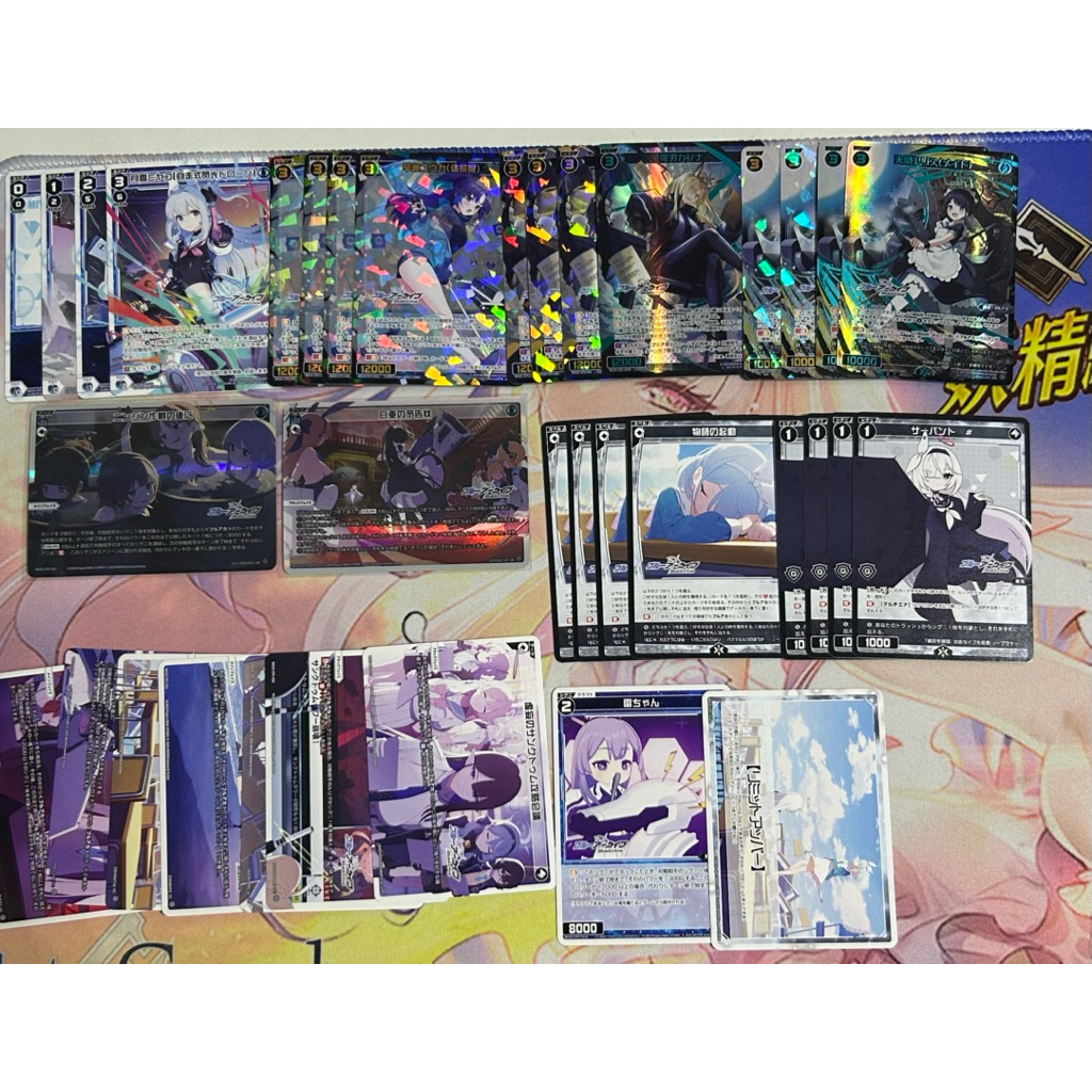 [Deck พร้อมเล่น Wixoss Blue Archive] สาย มิยาโกะ สี ฟ้า พร้อมอะไหล่ สินค้ามีตามภาพ