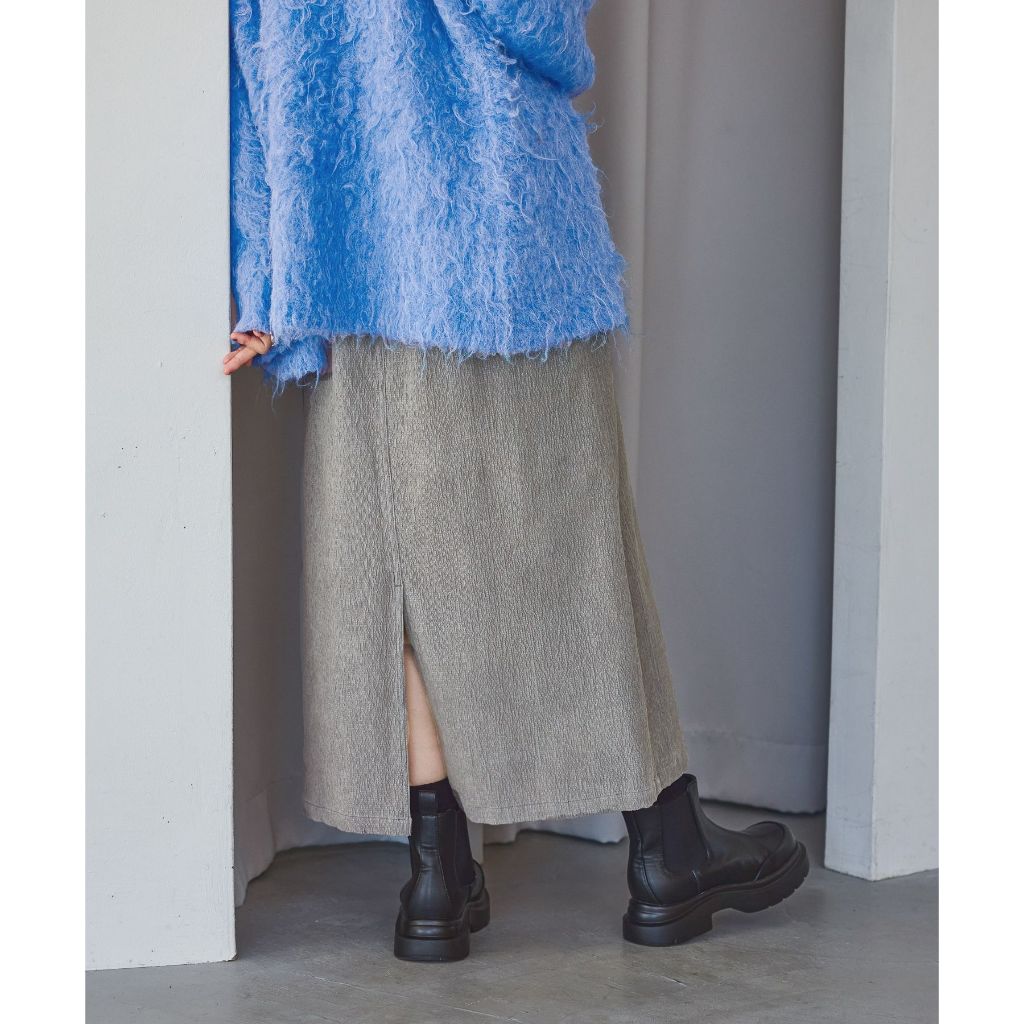 niko and ... กระโปรงทรงเข้ารูป เรียบหรู  Chambray Stite Skirt