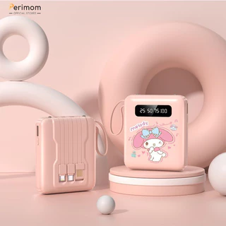 Perimom（ccc）PowerBank 30000mAh พาวเวอร์แบงค์ ใหม่ล่าสุด แบตสำรอง ชาร์จเร็ว รองรับระบบ Fast Charging สายชาร์จ 3 เส้น