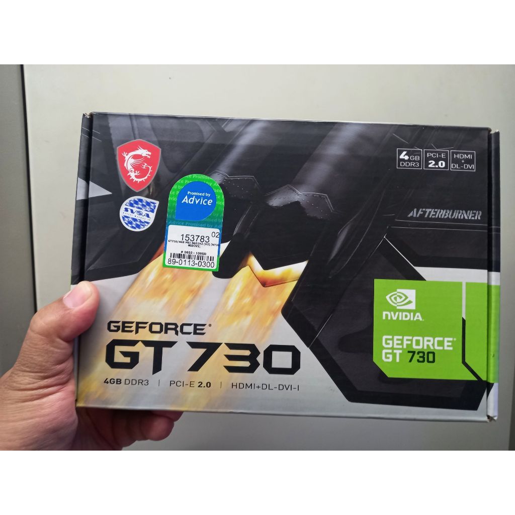 VGA MSI GEFORCE GT 730 4GD3V2 - 4GB DDR3 ของใหม่