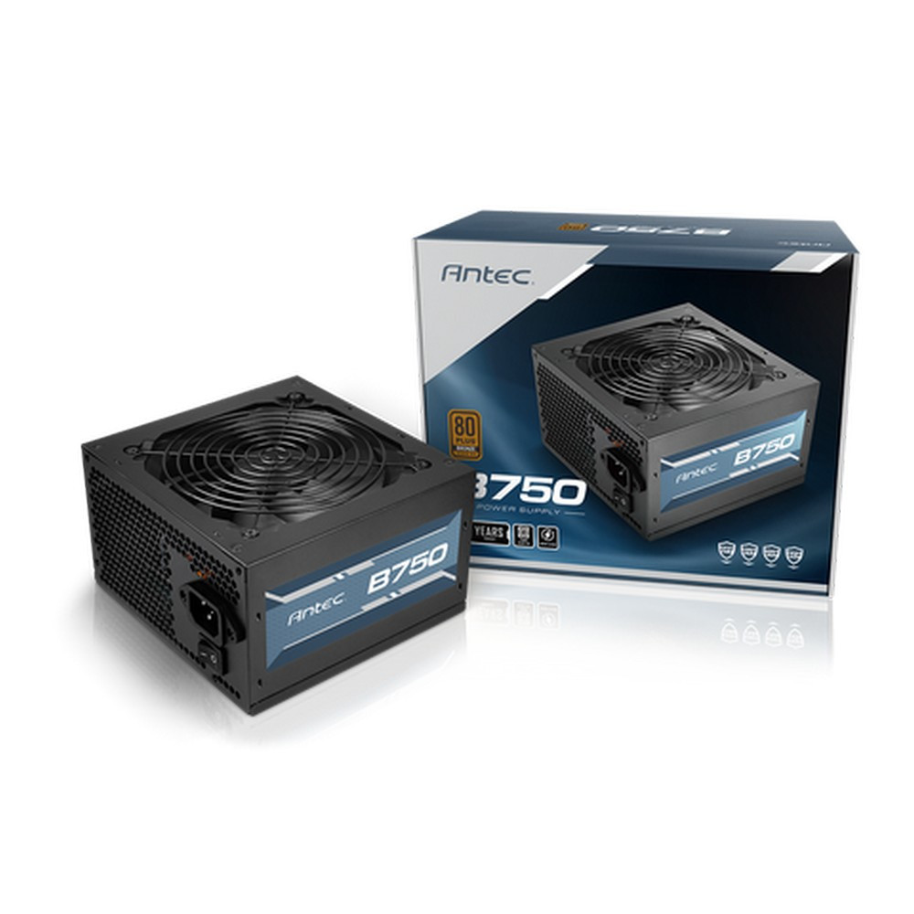 POWER SUPPLY (อุปกรณ์จ่ายไฟ) ANTEC ATOM B750 750W POWER SUPPLY