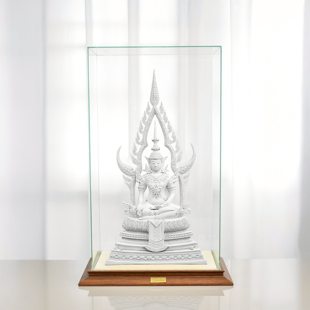 สมเด็จองค์ปฐมบรมมหาจักรพรรดิ สีขาว เสริมโชคลาภ ความสำเร็จ และความเมตตา ของขวัญมงคล