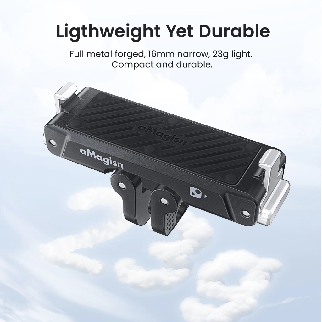 aMagisn GO Ultra Metal Quick Release Mount เพลทสำหรับ กล้องinsta360 GO Ultra thumbnail 4
