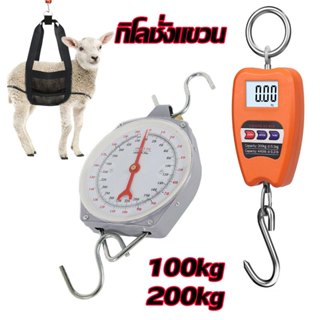 กิโลชั่งแพะ กิโลแขวน เครื่องชั่งน้ำหนักแกะ ตาชั่งแขวน 100kg/…