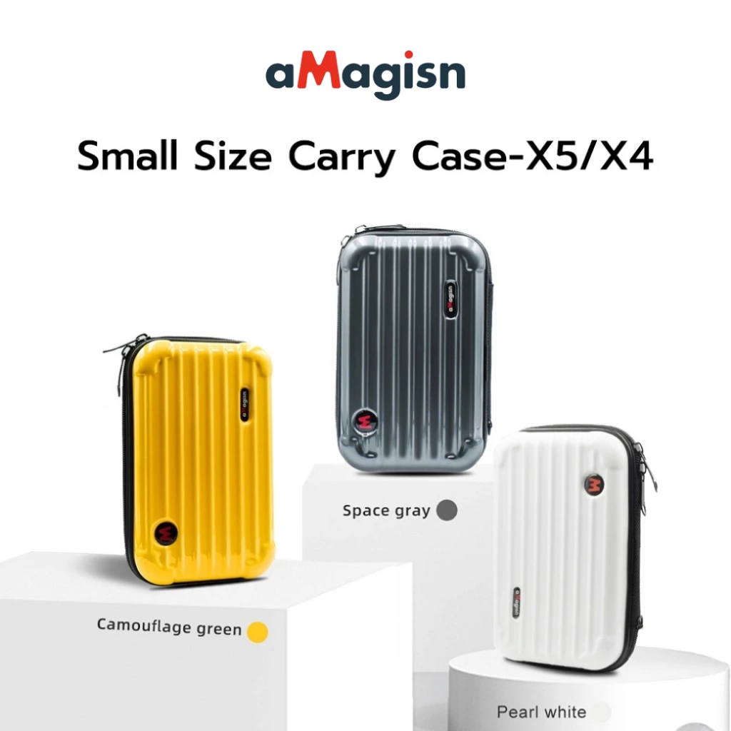 aMagisn X5 Small Carrying Case กระเป๋ากล้องกันกระแทก กล้องinsta360 X5/X4