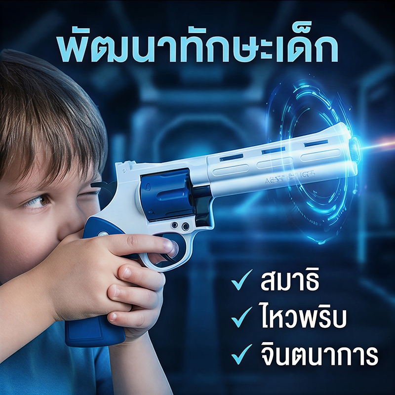 【กระสุนฟรี】357/ZP-5ปืนของเล่นปืนเล็กรูปแบบปืนกล, เกมยิงกลางแจ้ง, เกมต่อสู้สำหรับเด็กและผู้ใหญ่
