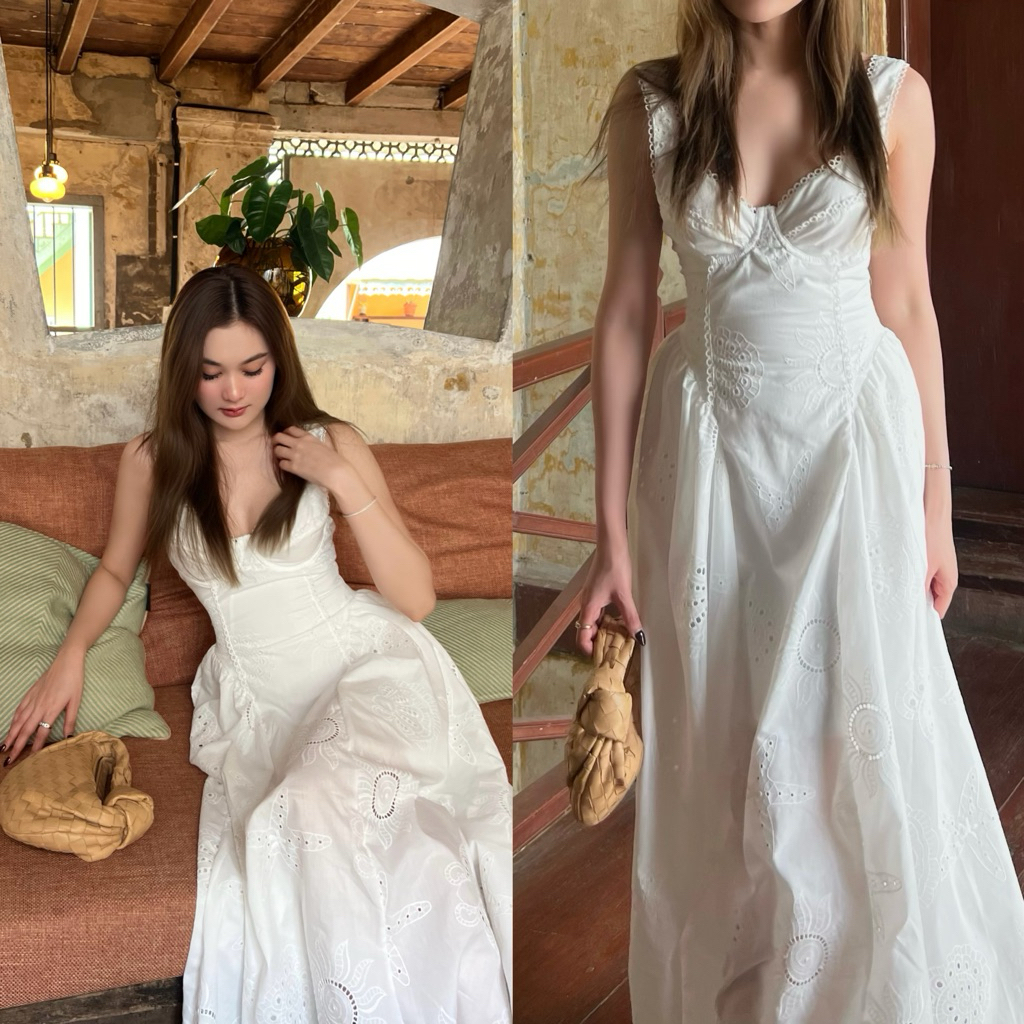 Arisa Studio - Ireen maxi dress⊹₊˚🦢ꕤ˚₊⊹