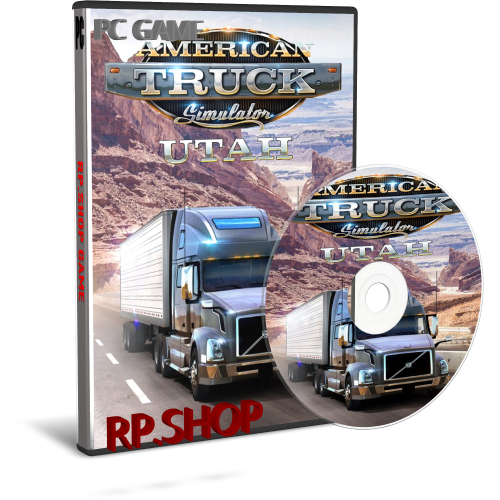 แผ่นเกมคอม PC - American Truck Simulator - Utah