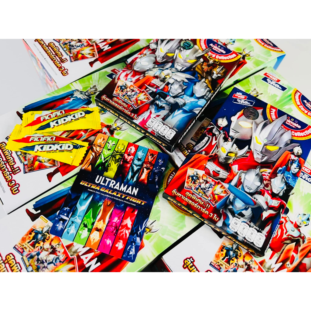 การ์ด UGF ระดับ R: การ์ด Ultra Galaxy Fight ของ Animate run UGF.Col.3 No. 01-48 ใส่ซองกันรอยทุกใบ