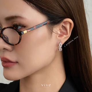 Vive - L'Eternal Pave Earrings ต่างหู