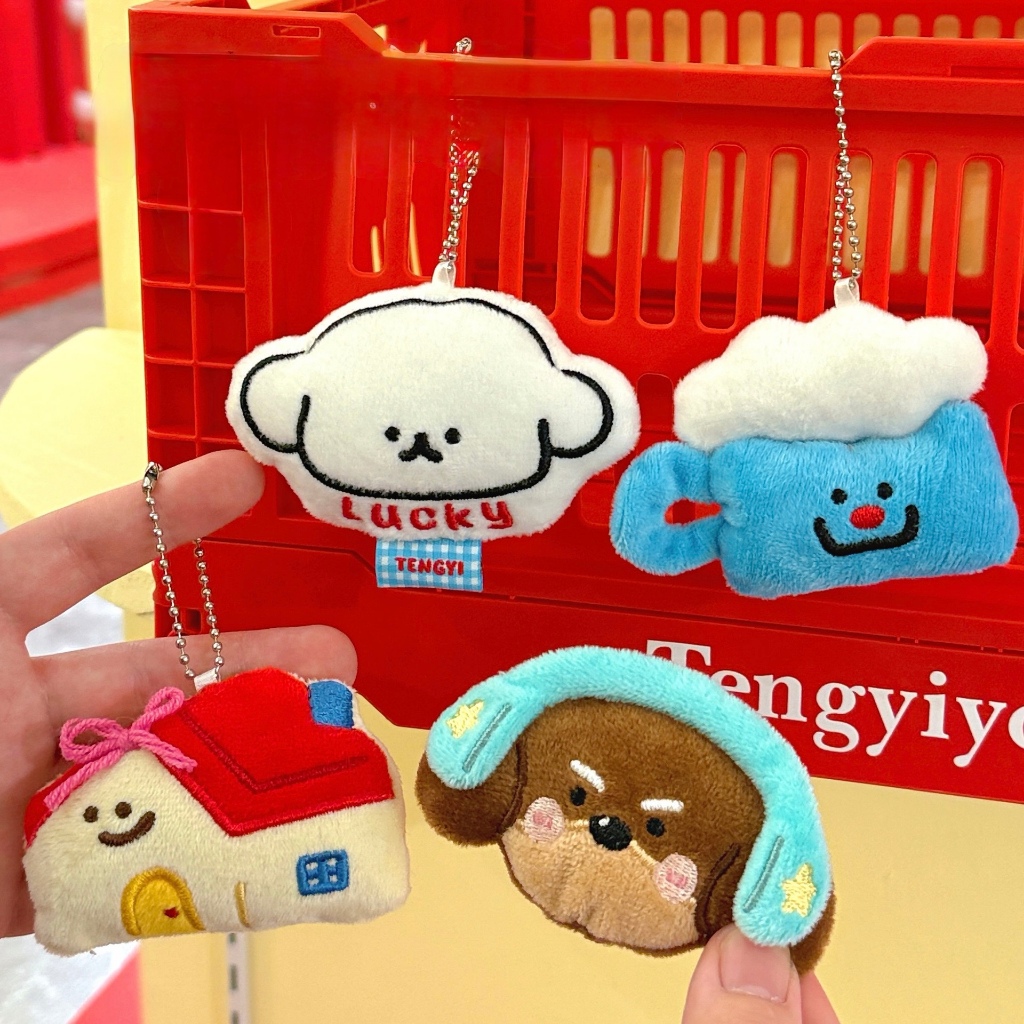 พร้อมส่งจากไทย พวงกุญแจห้อยกระเป๋า พวงกุญแจของขวัญรูปน่ารักๆ