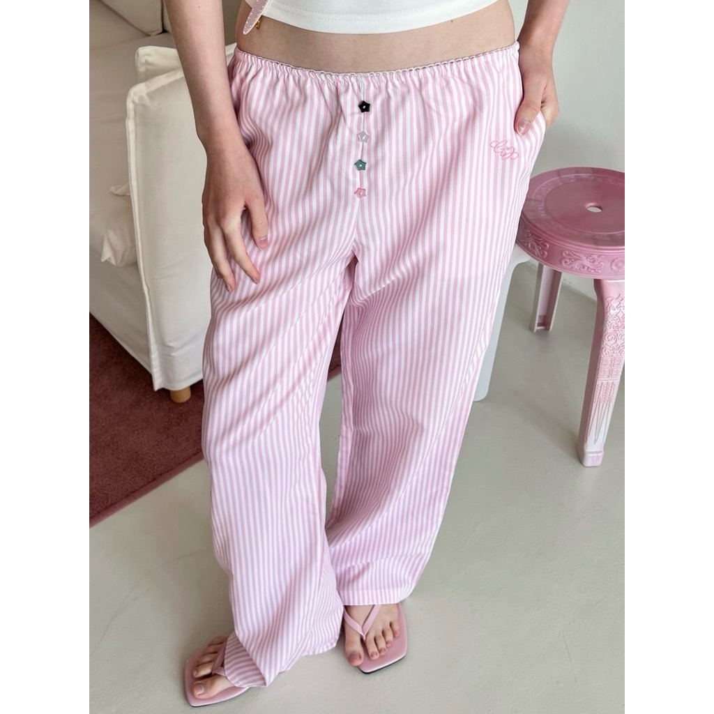 (New in pack) Cintage♡ CT2095 กางเกงขายาวcosy8892 🎀 สี Pinky gurl(cosy) Size L