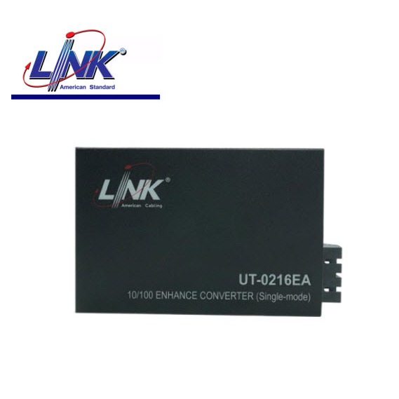 Link UT-0216EA Fiber Optic Media converter SC Multimode