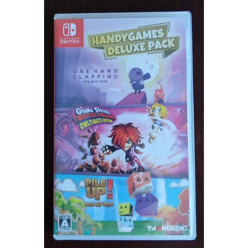 มือ1 Handy Games Deluxe Pack 3-in-1 Games for Nintendo Switch