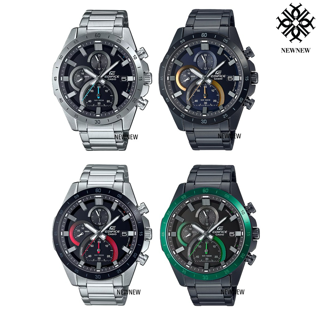 CASIO EDIFICE นาฬิกาข้อมือ EFR-571D EFR-571D-1A EFR-571DC-1  EFR-571DC-2A ของแท้ประกันศูนย์ 1 ปี