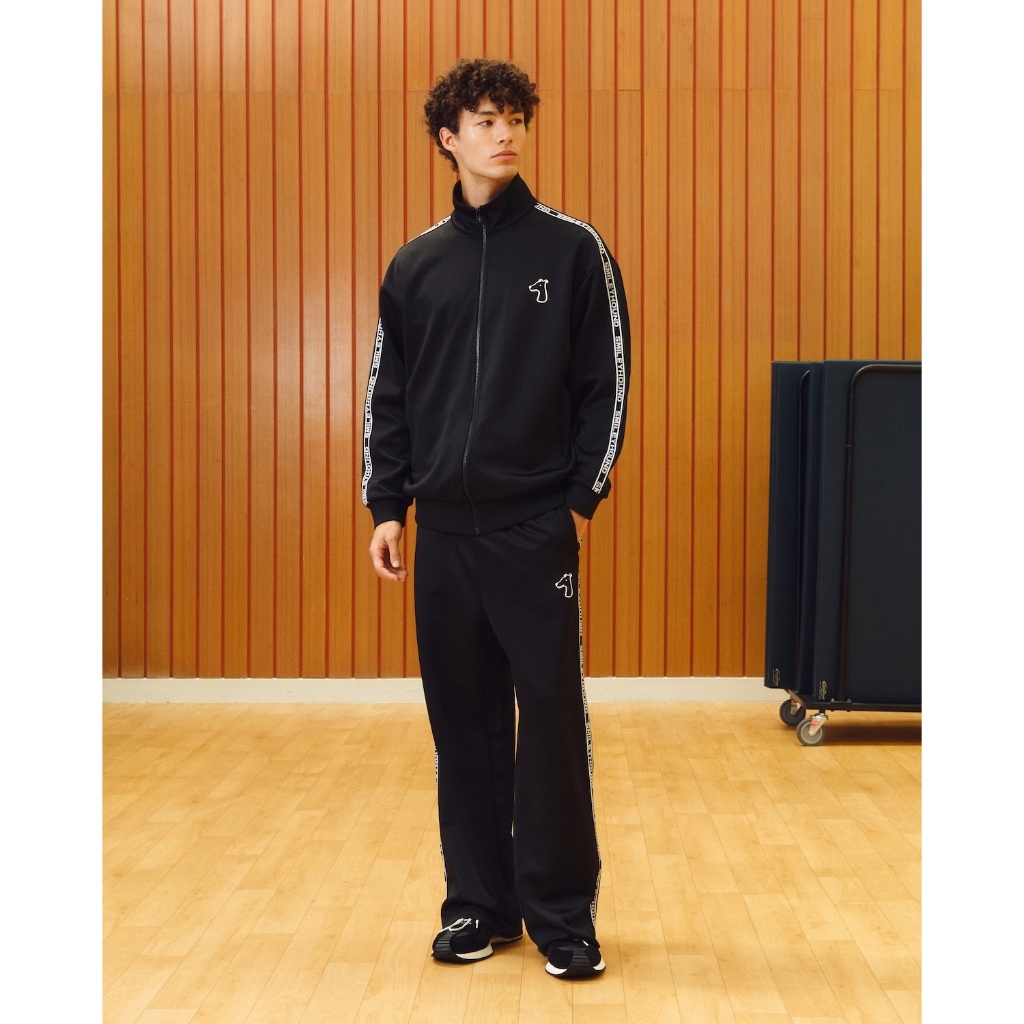 POLYESTER JERSEY TRACK PANTS