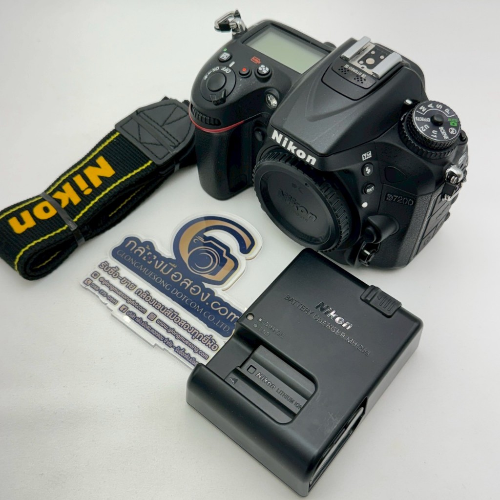 Nikon D7200 Body #ชัตเตอร์76xx #อดีตประกันศูนย์ [รับประกัน 1 เดือน]