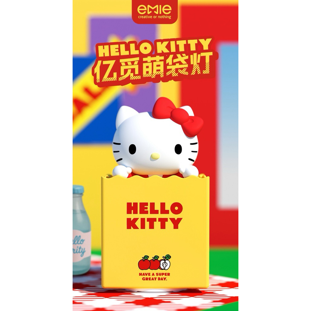 ร้าน🇹🇭 พร้อมส่ง✨ โคมไฟ ลิขสิทธิ์แท้ - Sanrio - Hello Kitty Shopping Bag Lamp Series by Emie