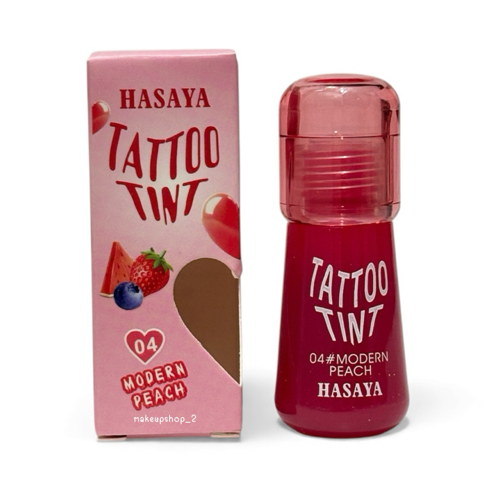 ลิปทิ้น HASAYA TATTOO LIP TINT ลิปติ้นท์ ติดทน กันน้ำ สีทิ้งสเตน เช็ดไม่หลุด - รูปที่ 3